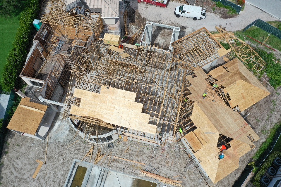 Trusses and Sheathing